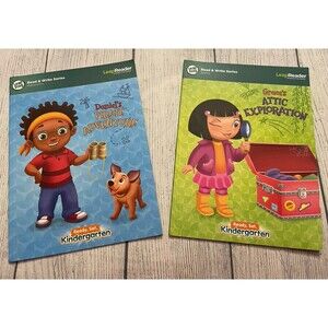 LeapFrog Leap Reader Ready, Set, Kindergarten:  Math & Science Books